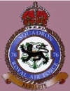 76th Squadron Badge 76th Squadron Badge