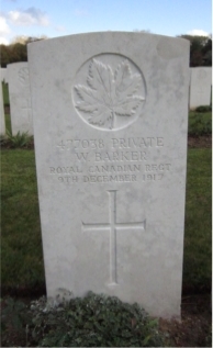 F.William Barker Grave