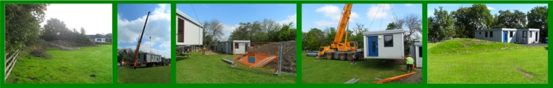 Before and after : from waste soil heap to much needed new facilities for Feast Field