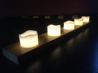 Pitch Pine Candle Trays