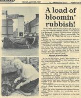 1987.06.26 - A load of bloomin rubbish, Page 1 - click for full size image