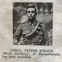 1916 - Corpl Fitter Wilson, Acrills War Souvenir, Page 142 (with transcript) - click for full size image