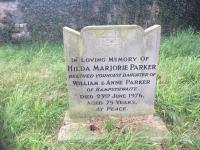Hilda Marjorie Parker Plot 583 - click for full size image