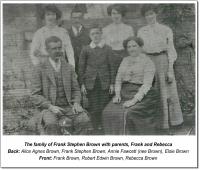 Family of Frank Stephen Brown - click for full size image