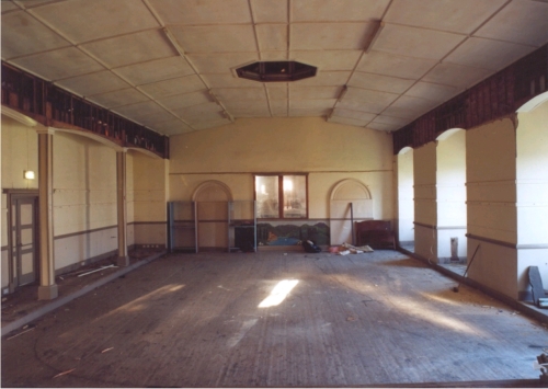 Interior of Dale Hall in the 1990's