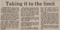1986.06.13 - Taking it to the limit, PB & NH, Page 1 - click for full size image 1986.06.13 - Taking it to the limit, PB & NH, Page 1 - click for full size image