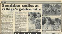 1989.06.30 - Sunshine smiles at village's golden mile, PB & NH, Page 3 - click for full size image 1989.06.30 - Sunshine smiles at village's golden mile, PB & NH, Page 3 - click for full size image