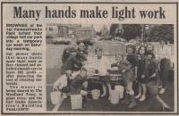 1989.06.30 - Many hands make light work, PB & NH, Page 1 - click for full size image 1989.06.30 - Many hands make light work, PB & NH, Page 1 - click for full size image