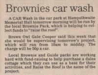 1988.07.01 - Brownies car wash, PB & NH, Page 1 - click for full size image