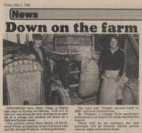 1986.05.02 - Down on the farm, PB & NH, Page 3 - click for full size image 1986.05.02 - Down on the farm, PB & NH, Page 3 - click for full size image
