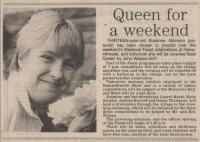 1985.07.19 - Queen for a weekend, PB & NH, Page 1 - click for full size image