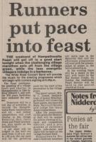 1987.07.17 - Runners put pace into feast, PH & NH - click for full size image