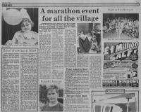 1987.07.24 - A marathon event for all the village, PB & NH, Page 3 - click for full size image