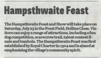 2022.07.21 - Hampsthwaite Feast, PB & NH, Page 14 - click for full size image 2022.07.21 - Hampsthwaite Feast, PB & NH, Page 14 - click for full size image