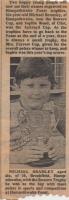Michael Bramley with the Bowers Trophy at Hampsthwaite Feast - click for full size image Michael Bramley with the Bowers Trophy at Hampsthwaite Feast - click for full size image