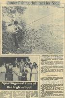 1985.06.07 - Junior fishing club tackles Nidd, PB & NH, Page 1 - click for full size image