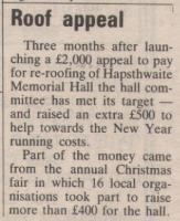 1984.01.04 - Roof appeal, Observer, Page 4 - click for full size image 1984.01.04 - Roof appeal, Observer, Page 4 - click for full size image