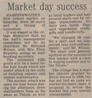 1985.10.04 - Market day success, PB & NH, Page 1 - click for full size image