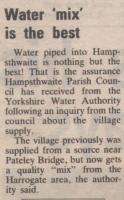 1983.11.23 - Water 'mix' is the best, Observer, Page 1 - click for full size image