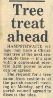 1985.01.18 - Tree treat ahead, PB & NH, Page 1 - click for full size image 1985.01.18 - Tree treat ahead, PB & NH, Page 1 - click for full size image