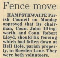 1985.05.17 - Fence move, PB & NH, Page 1 - click for full size image