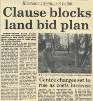1986.01.31 - Clause blocks land bid plan, PB & NH, Page 1 - click for full size image