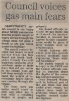 1987.11.13 - Council voices gas main fears, PB & NH, Page 1 - click for full size image