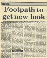 1988.01.15 - Footpath to get new look, PB & NH, Page 3 - click for full size image