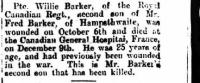 1917.12.26 - Pte Willie Barker death notification, HH, Page 4 - click for full size image