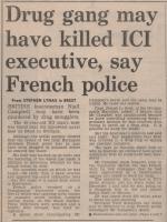 1983.12.13 - Drug gang killed ICI executive, DM, Page 9 - click for full size image 1983.12.13 - Drug gang killed ICI executive, DM, Page 9 - click for full size image