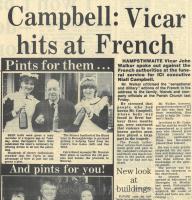 1984.03.09 - Campbell. Vicar hits at French, PB & NH, Page 3 - click for full size image 1984.03.09 - Campbell. Vicar hits at French, PB & NH, Page 3 - click for full size image