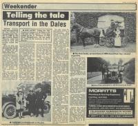 1985.10.18 - Transport in the Dales, PB & NH, Page 8 - click for full size image 1985.10.18 - Transport in the Dales, PB & NH, Page 8 - click for full size image