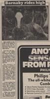 1986.06.25 - Barnaby rides high, Herald, Page 3 - click for full size image 1986.06.25 - Barnaby rides high, Herald, Page 3 - click for full size image
