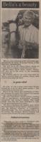 1988.08.12 - Bella's a beauty, PB & NH, Page 1 - click for full size image 1988.08.12 - Bella's a beauty, PB & NH, Page 1 - click for full size image