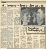 1985.03.08 - At home where the art is, PB & NH - click for full size image 1985.03.08 - At home where the art is, PB & NH - click for full size image