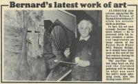 1990.02.02 - Bernard's latest work of art, PB & NH - click for full size image 1990.02.02 - Bernard's latest work of art, PB & NH - click for full size image