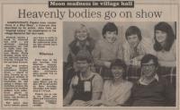 1984.11.02 - Heavenly bodies go on show, PB & NH, Page 7 - click for full size image 1984.11.02 - Heavenly bodies go on show, PB & NH, Page 7 - click for full size image