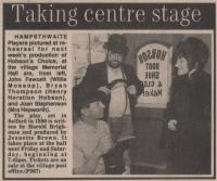 1988.11.04 - Taking centre stage, PB & NH, Page 1 - click for full size image 1988.11.04 - Taking centre stage, PB & NH, Page 1 - click for full size image