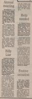 1989.11.10 - Billy Liar, PB & NH, Page 3 - click for full size image 1989.11.10 - Billy Liar, PB & NH, Page 3 - click for full size image