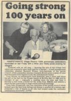 1990.09.07 - Going strong 100 years on, PB & NH - click for full size image