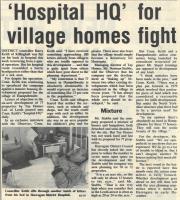 1983.11.02 - 'Hospital HQ' for village homes fight, H,K & DO, Page 2 - click for full size image