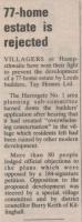 1984.01.04 - 77-home estate is rejected, Observer, Page 1 - click for full size image