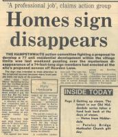1984.05.18 - Homes sign disappears, PB & NH, Page 1 - click for full size image