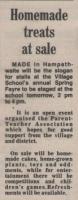 1989.04.21 - Homemade treats at sale, PB & NH, Page 1 - click for full size image 1989.04.21 - Homemade treats at sale, PB & NH, Page 1 - click for full size image