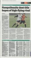 2016.03.24 - Hampsthwaite dent title hopes of high-flying rival, PB & NH, Page 107 - click for full size image 2016.03.24 - Hampsthwaite dent title hopes of high-flying rival, PB & NH, Page 107 - click for full size image