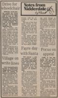 1986.11.21 - Village on write lines, PB & NH, Page 1 - click for full size image 1986.11.21 - Village on write lines, PB & NH, Page 1 - click for full size image