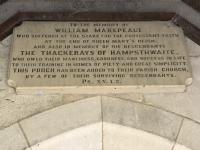 Church Entrance Plaque - click for full size image Church Entrance Plaque - click for full size image