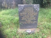 Ernest ATKINSON Plot 581 - click for full size image