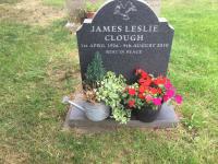 James Leslie CLOUGH Plot 668 - click for full size image