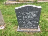 Mary Gwenneth DAWSON Plot 623 - click for full size image